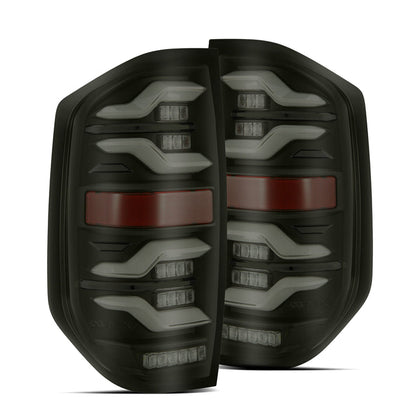 14-21 Toyota Tundra LUXX-Series LED Tail Lights Black(ETA early Oct)