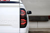 14-21 Toyota Tundra LUXX-Series LED Tail Lights Black-Red