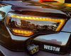 14-24 Toyota 4Runner MK II NOVA-Series LED Projector Headlights Alpha-Black