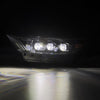 15-17 Ford Mustang/18-20 Mustang Shelby GT350/GT500 NOVA-Series LED Projector Headlights Alpha-Black