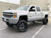 15-19 Chevrolet Silverado 2500HD/3500HD LUXX-Series LED Projector Headlights Black(ETA late Oct)