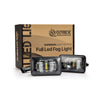 15-20 Ford F150/17-22 Super Duty DoubleTap Dual Color LED Projector Fog Lights