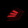 16-21 Honda Civic Hatchback NOVA-Series Prismatic LED Tail Lights Black