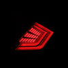 16-21 Honda Civic Hatchback NOVA-Series Prismatic LED Tail Lights Clear Smoke