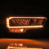 16-23 Toyota Tacoma LUXX-Series LED Crystal Headlights Alpha-Black(ETA late Oct)