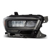 16-23 Toyota Tacoma LUXX-Series LED Crystal Headlights Alpha-Black(ETA late Oct)