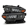 16-23 Toyota Tacoma LUXX-Series LED Crystal Headlights Alpha-Black(ETA late Oct)