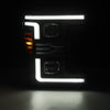 17-19 Ford Super Duty MKII LUXX-Series LED Projector Headlights Alpha-Black(ETA late Oct)