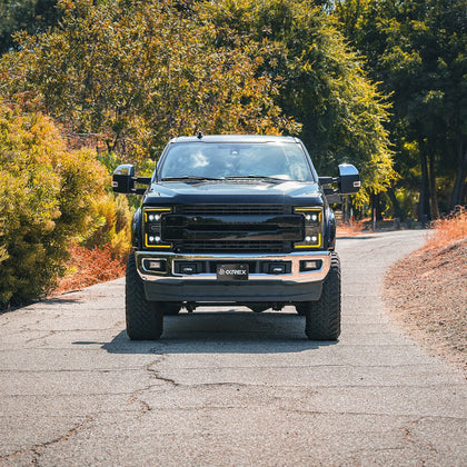 17-19 Ford Super Duty MKII NOVA-Series LED Projector Headlights Chrome(ETA late Oct)