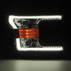 18-20 Ford F150 LUXX-Series LED Projector Headlights Chrome
