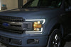 18-20 Ford F150 PRO-Series Halogen Projector Headlights Black