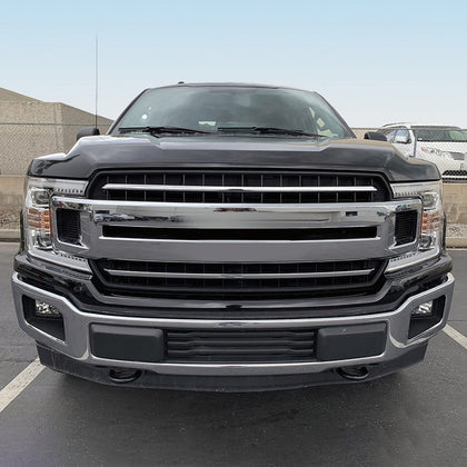 18-20 Ford F150 PRO-Series Halogen Projector Headlights Chrome