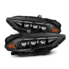 18-23 Ford Mustang MK II NOVA-Series LED Projector Headlights Alpha-Black