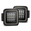 18-25 Jeep Wrangler JL NOVA-Series Prismatic LED Tail Lights Alpha-Black