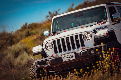 18-25 Jeep Wrangler JL/Gladiator JT NOVA-Series LED Projector Headlights Alpha-black(ETA early Oct)