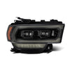19-24 Ram 2500/3500/4500/5500 PRO-Series Halogen Projector Headlights Alpha-Black