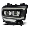 19-24 Ram 2500/3500/4500/5500 PRO-Series Halogen Projector Headlights Black