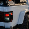 19-25 Jeep Gladiator JT NOVA-Series Prismatic LED Tail Lights Alpha-Black(ETA late Oct)