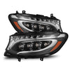19-25 Mercedes-Benz Sprinter NOVA-Series LED Projector Headlights Black