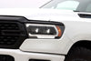 19-24 Ram 1500 (MK II 2500 Style) LUXX-Series LED Projector Headlights Alpha-Black