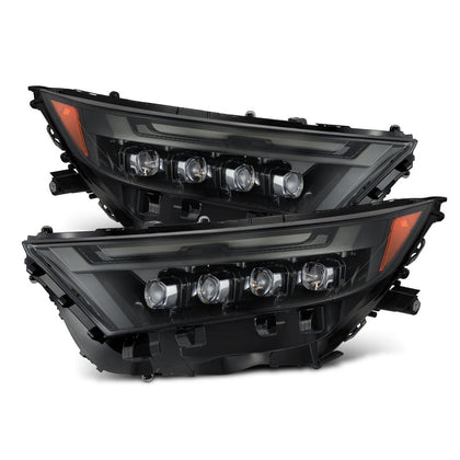 19-25 Toyota RAV4 (Low Trim) NOVA-Series LED Projector Headlights Alpha-Black