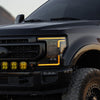 20-22 Ford Super Duty NOVA-Series LED Projector Headlights Alpha-Black