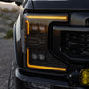 20-22 Ford Super Duty NOVA-Series LED Projector Headlights Alpha-Black