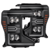 20-22 Ford Super Duty NOVA-Series LED Projector Headlights Black