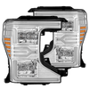 20-22 Ford Super Duty NOVA-Series LED Projector Headlights Chrome