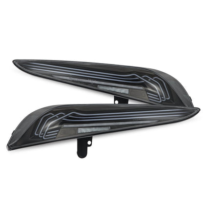 20-25 Toyota Supra CSL Laser Style LUXX-Series LED Tail Lights - Black(ETA late Oct)