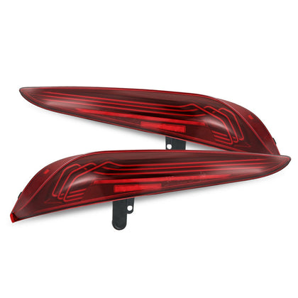20-25 Toyota Supra CSL Laser Style LUXX-Series LED Tail Lights - Vivid Red