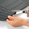 3D MAXpider Compatible with 3D Universal Trim-To-Fit Floor Mat 777-2, 4pcs, Kagu Black, Size M