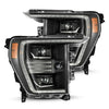 21-23 Ford F150 PRO-Series Halogen Projector Headlights Black