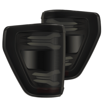 21-23 Ford F150 (wth BLIS) LUXX-Series LED Tail Lights Black