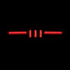 21-25 Toyota GR86/Subaru BRZ NOVA-Series Prismatic LED Fourth Brake Light Black Clear
