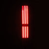 22-25 Toyota Tundra NOVA-Series Prismatic LED Tail Lights Alpha-Black