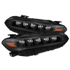 22-25 Honda Civic NOVA-Series LED Projector Headlights Alpha-Black