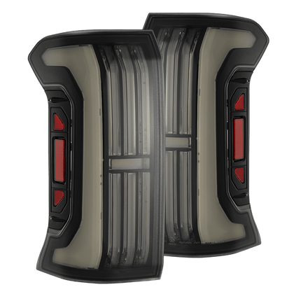 24-25 Toyota Tacoma NOVA-Series Prismatic LED Tail Lights Alpha-Black(ETA early Oct)