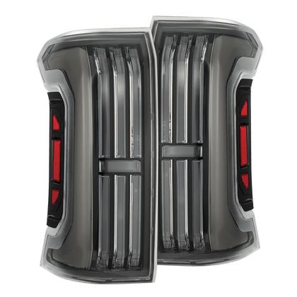 24-25 Toyota Tacoma NOVA-Series Prismatic LED Tail Lights Black