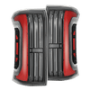 24-25 Toyota Tacoma NOVA-Series Prismatic LED Tail Lights Black-Red