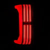 24-25 Toyota Tacoma NOVA-Series Prismatic LED Tail Lights Black-Red