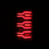 25 Ram 1500 LUXX-Series LED Tail Lights Black Red