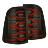 25 Ram 1500 LUXX-Series LED Tail Lights Black Red