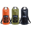 ROLL-TOP DRY BAG BACKPACK BLACK - 10L
