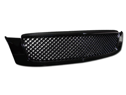For 2000-2005 Cadillac Deville Mesh Grille Gloss Black