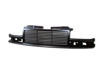 For 1998-2004 Chevy Blazer Horizontal Grille Gloss Black