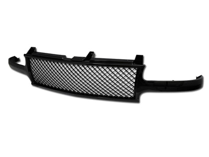 For 1999-2002 Chevy Silverado 1500 Mesh Grille Gloss Black