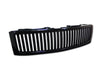 For 2007-2013 Chevy Silverado 1500 Vertical Grille Gloss Black