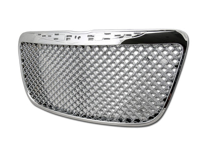 For 2011-2014 Chrysler 300/300C Mesh Grille Chrome