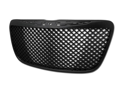 For 2011-2014 Chrysler 300/300C Mesh Grille Gloss Black